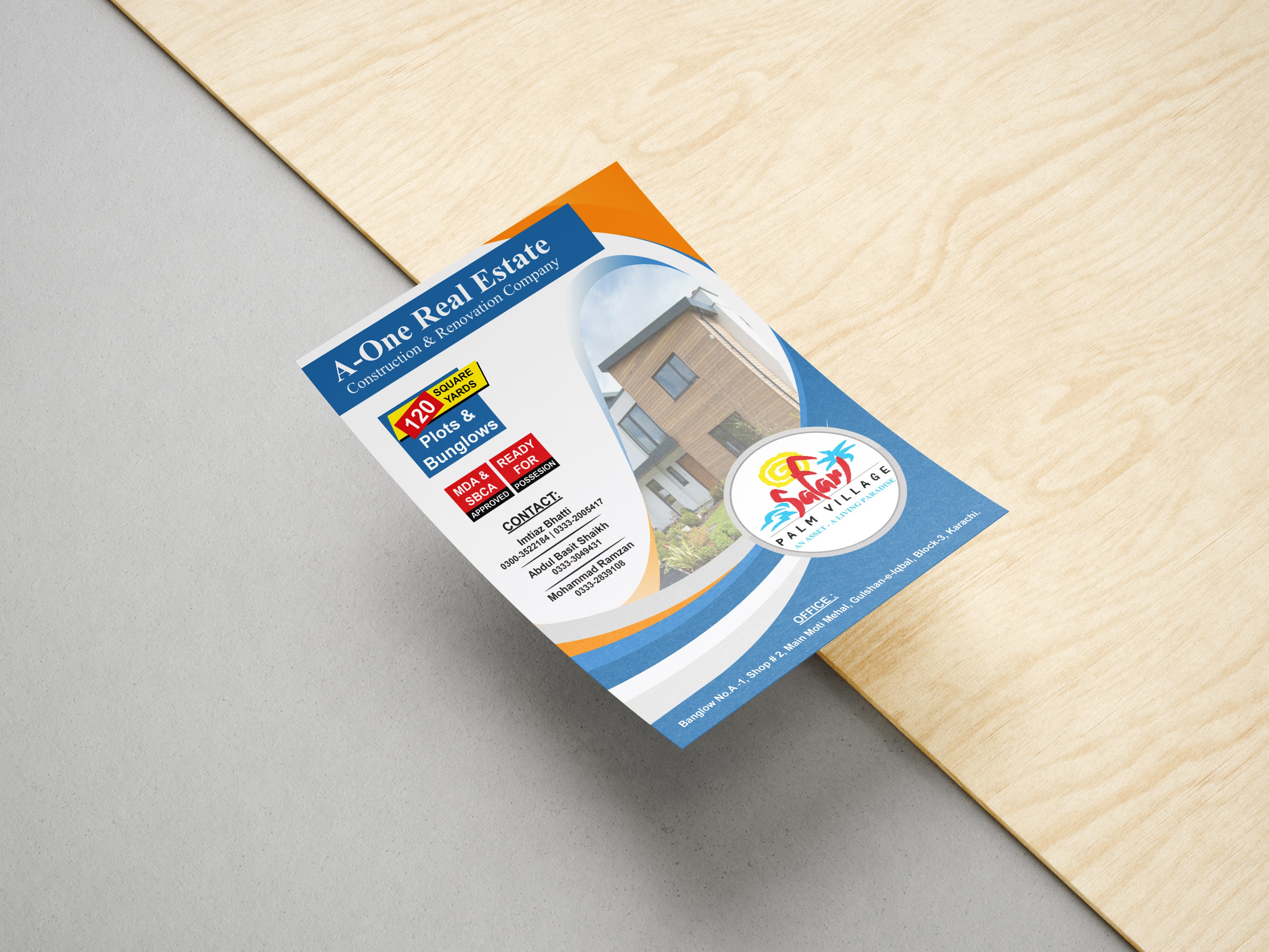 A5 flyer brochure design Berlin 2026