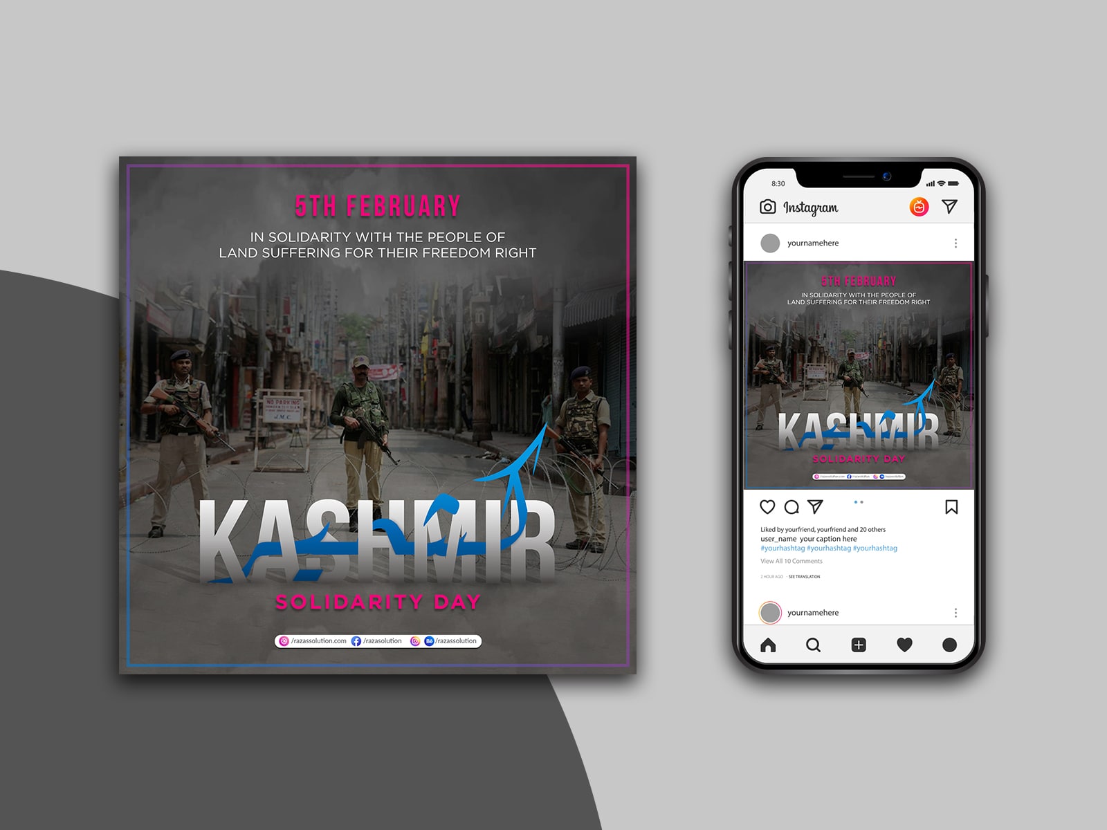 Facebook Instagram Social Media Design Berlin Sample 2