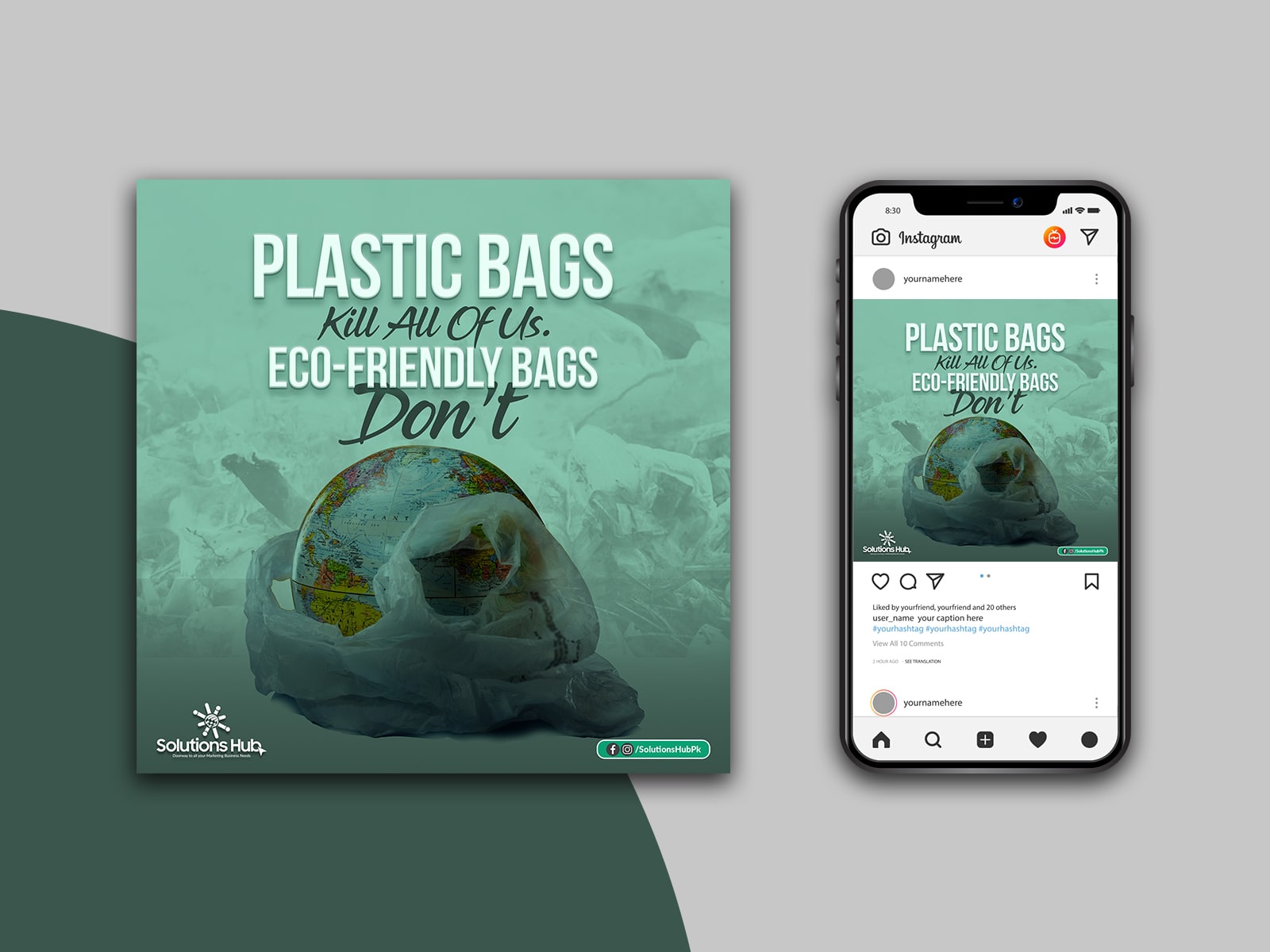 Professional Looking Social Media Design Berlin Sample 10