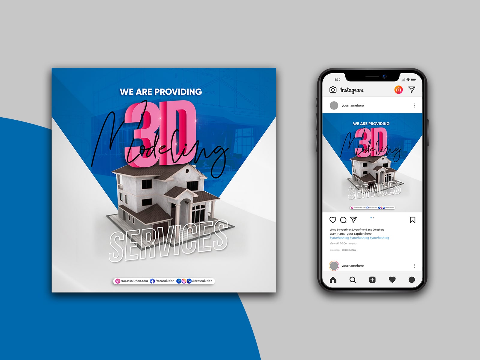 Social Media Poster Design Services Berlin