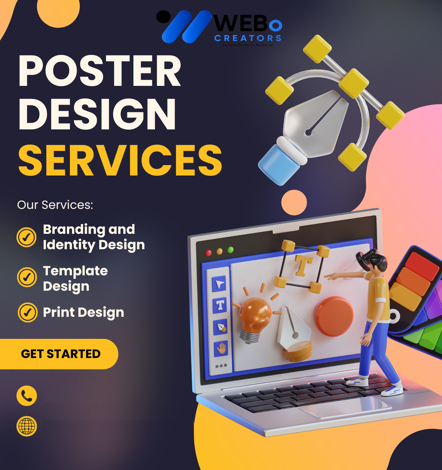 Best Print Design Services in Berlin Flyers Brochures Posters