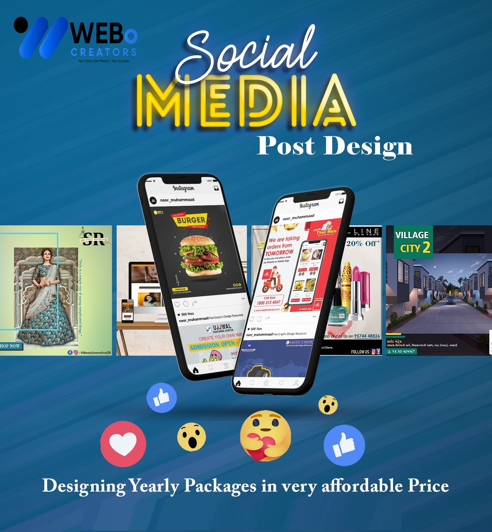 Social Media Post Design Services in Berlin for Businesses and Brands